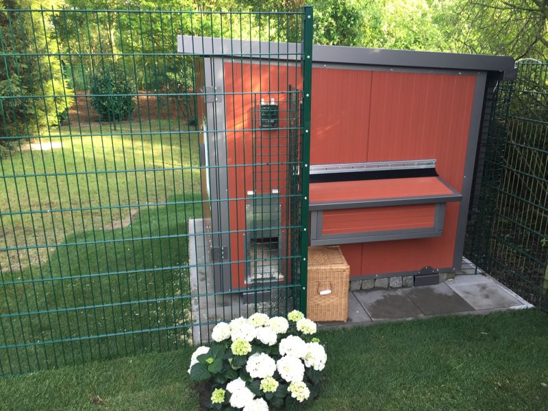 Geflügelstall Heinicoop tres im Einsatz